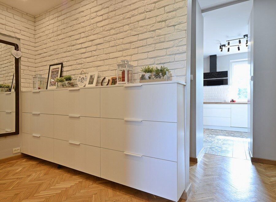 Komoda i zabudowa na wymiar do salonu — Warszawa — Szafa